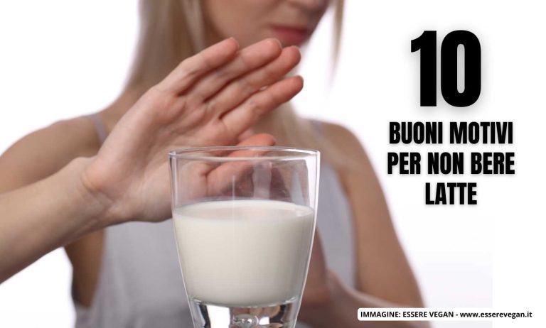 10 buoni motivi per non bere il latte