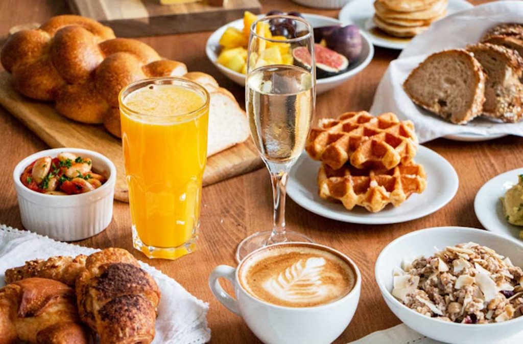 Brunch vegano servito da Tibits ristorante a Lucerna