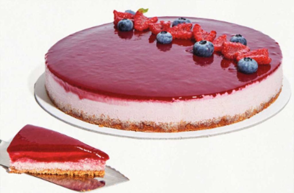 Cheesecake vegan nel menu di Soulgreen ristorante a Milano
