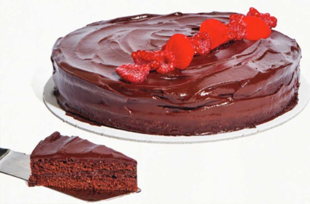 Torta vegana preparata da Soulgreen ristorante a Milano