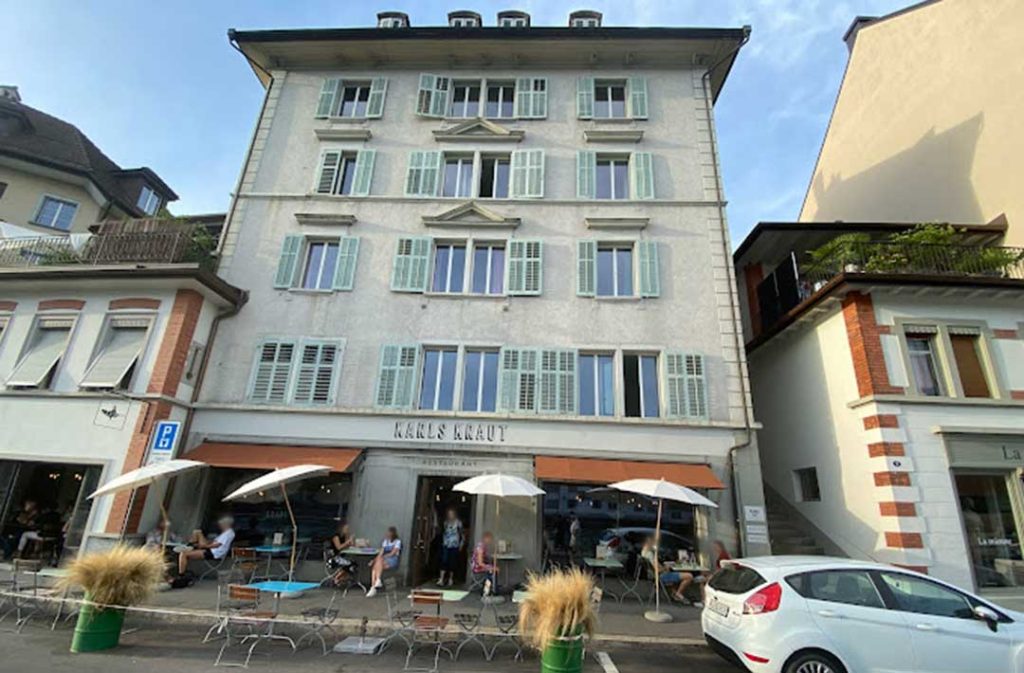 Ingresso di Karls Kraut a Lucerna