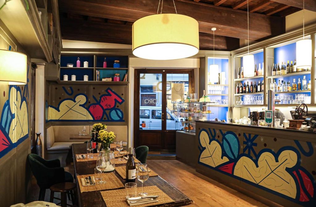 Interno di Ora Ristorante a Firenze