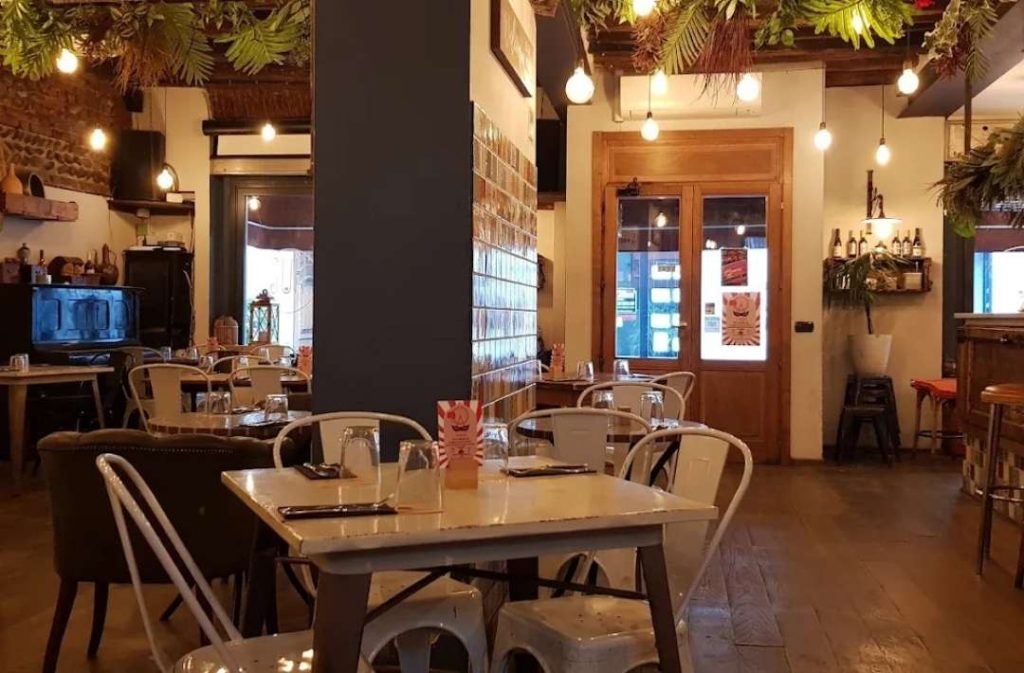 Interno ristorante Turnè a Monza