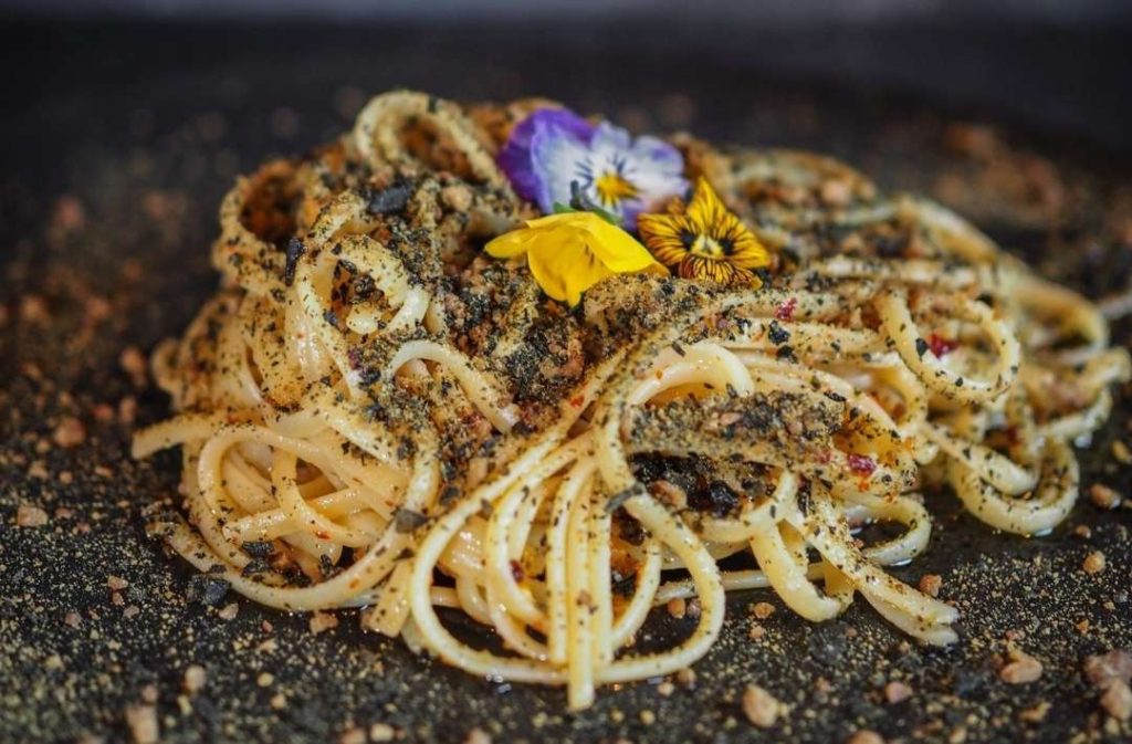Spaghetti preparati dal ristorante Turnè a Monza